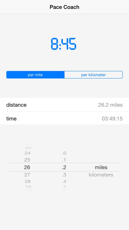 Pace Coach Free Pace Calculator