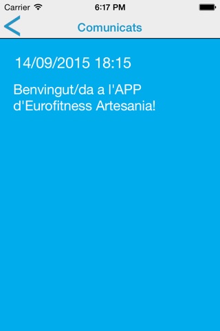 Eurofitness Artesania screenshot 4