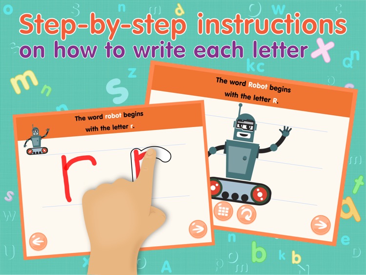 ABCs alphabet tracing based on Montessori approach for toddler HD