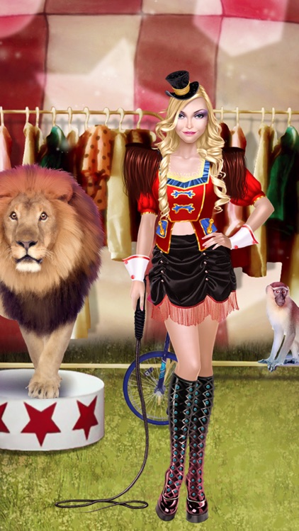 Crazy Clown Girls Salon Center - Animal Circus screenshot-4