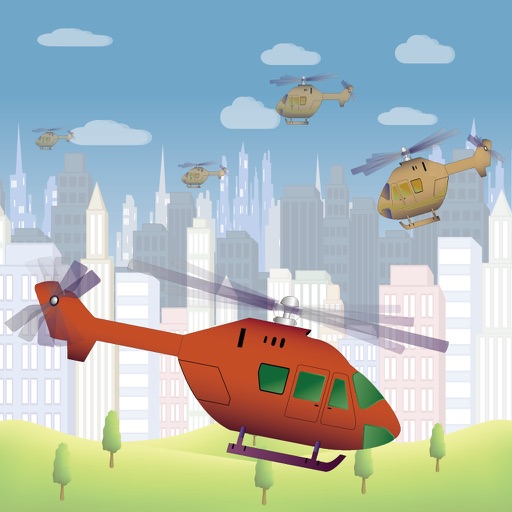 Fly Helicopter - City Adventure Icon