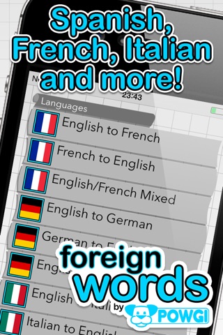 Foreign Words by POWGI screenshot 2