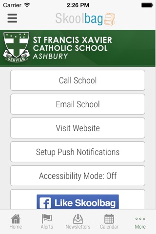 St Francis Xavier Catholic School Ashbury - Skoolbag screenshot 4