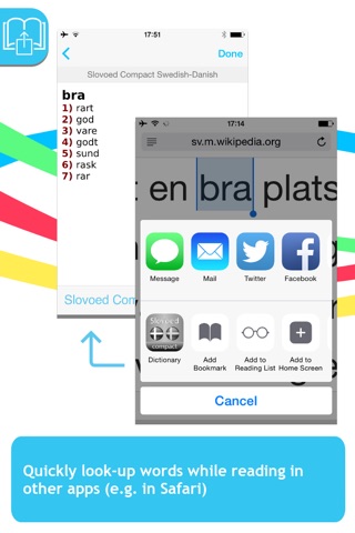 Swedish <-> Danish Slovoed Compact dictionary screenshot 3