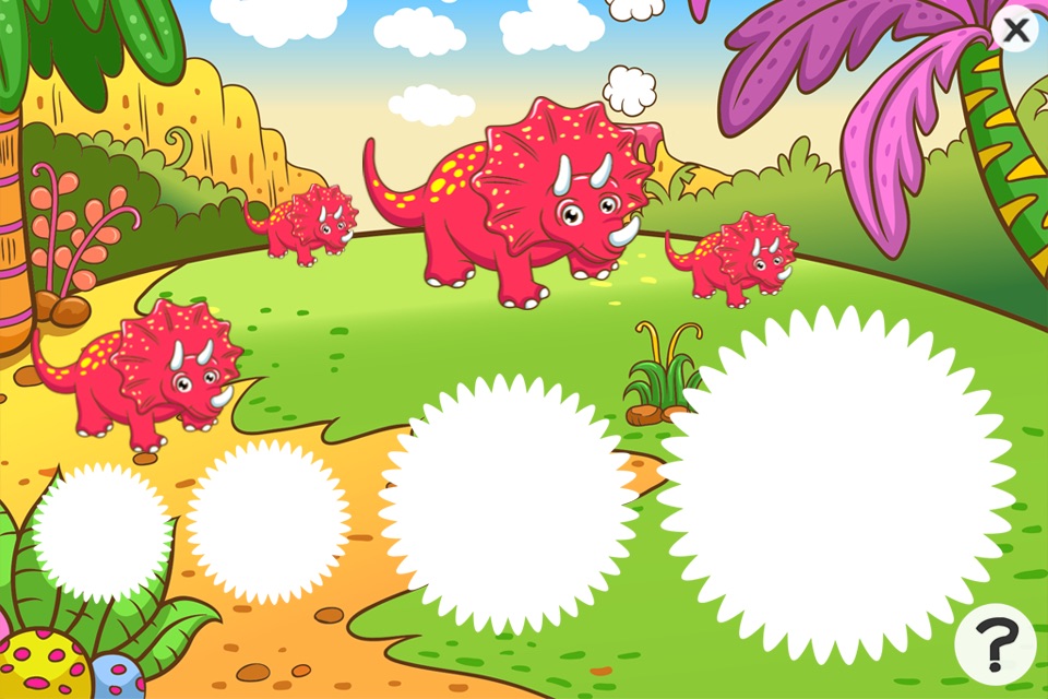 A Dinosaurs Game for Children: Learn about dinos for kindergarten and pre-school screenshot 4