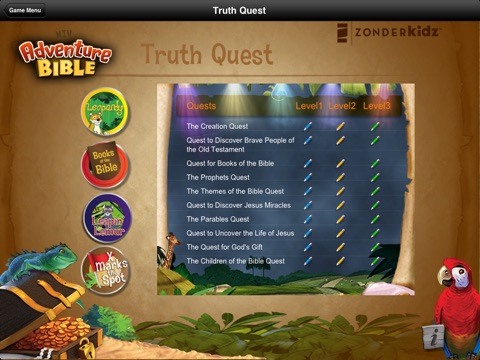 Adventure Bible Games for Kids screenshot 2