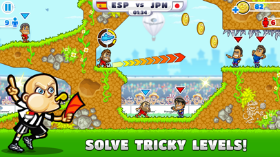 Screenshot from Super Party Sports: Football