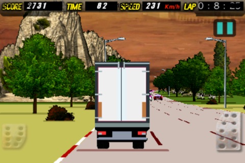 3D Traffic Madness Rival Racer - Free Racing Game screenshot 2