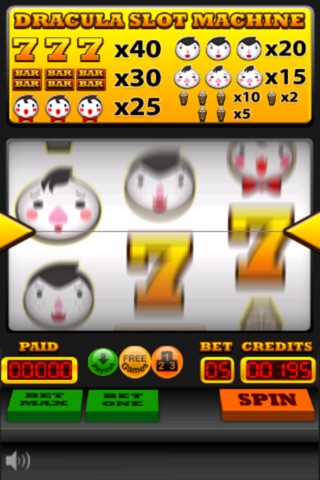 Young Chibi Dracula Prince Vlad : Casino Slot Machine screenshot 2