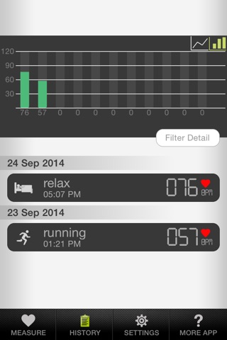 Heart Beat Analyser - Instant Monitor your Cardio Health for workout training programs and Fitness Exercise screenshot 2