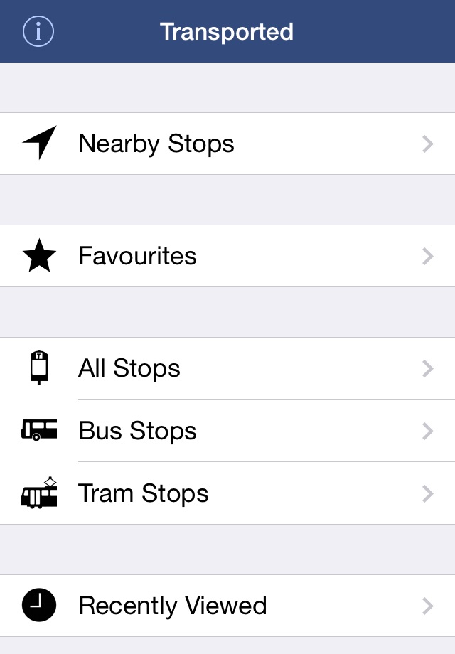Transported - Bus & Tram Times screenshot 4