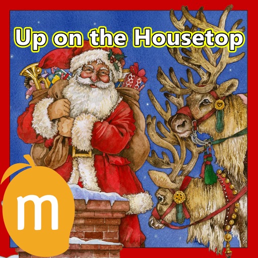 Up On The Housetop - Read along interactive Christmas eBook, songbook for kids, parents and teacher icon