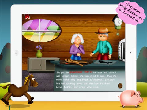 Gingerbread Man for Children by Story Time for Kids screenshot 4