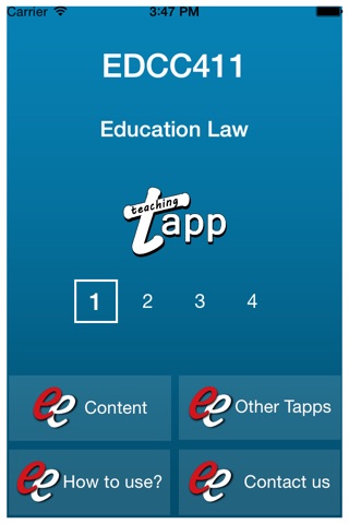TAPP EDCC411 ENG4 screenshot 3