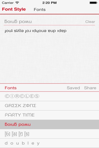 Font Style for iOS7+ screenshot 2