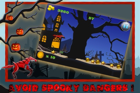 Unicorn Dash - Mythical Beast in Halloween City screenshot 2