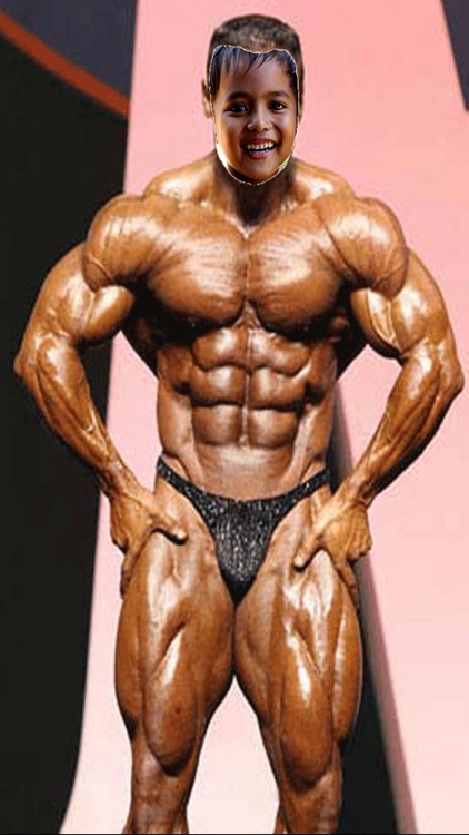 Man Body Builder Photo Montage Deluxe