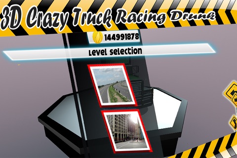 3D Crazy Truck Racing Drunk screenshot 3