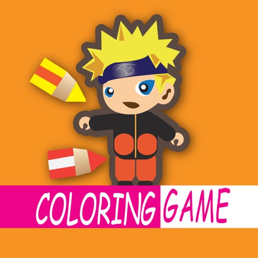 Coloring Book for Naruto and Friends iOS App