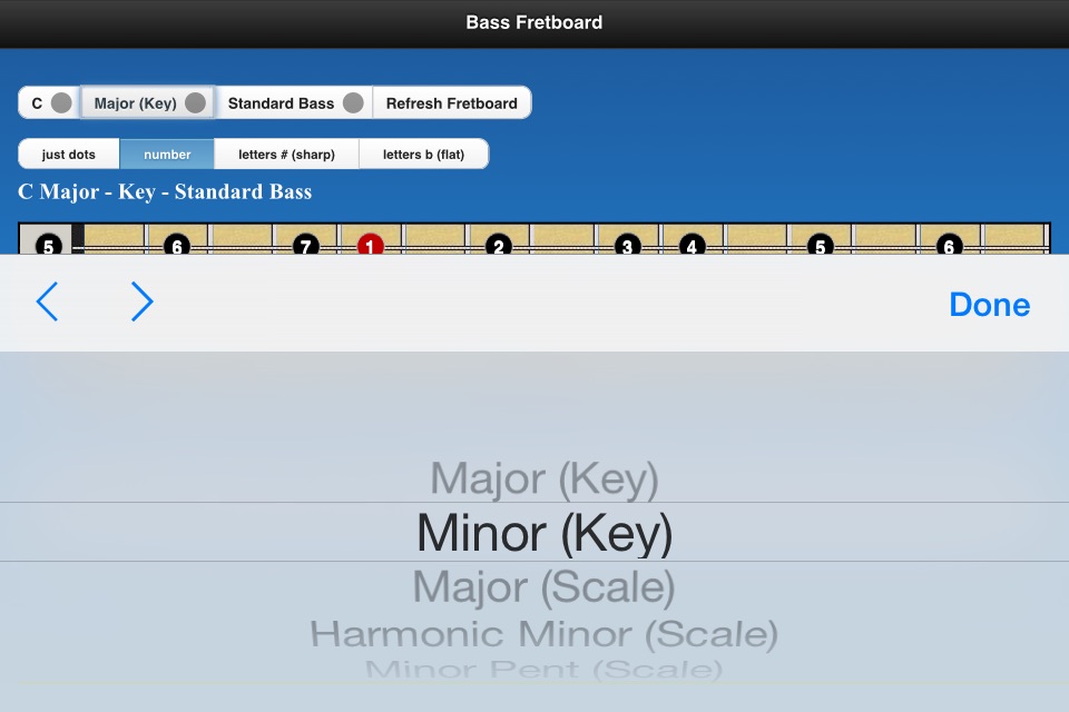 Bass Chords and Scales screenshot 2