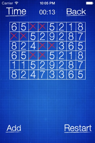 Numbers puzzle - School game - Free screenshot 3