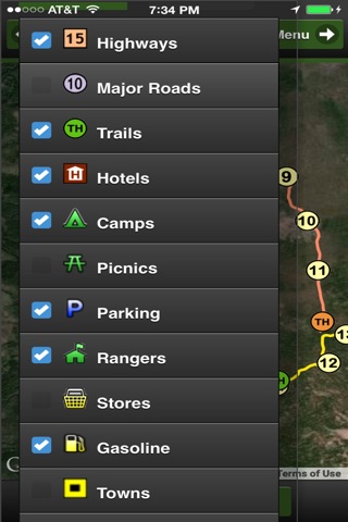 Crater Lake Trail Map Offline screenshot 4