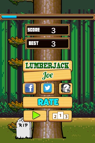 Cut the Wood: Timberman Style screenshot 3