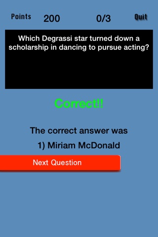 Ultimate Trivia - Degrassi edition screenshot 3