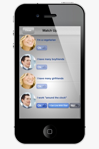 MatchApp - I can live with that screenshot 3