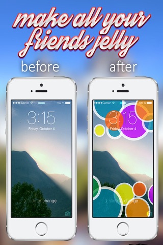 iLocks Pro - Custom Lock Screen Backgrounds Designer screenshot 2