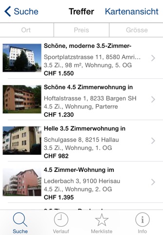 RITTER Immobilien Treuhand AG screenshot 2