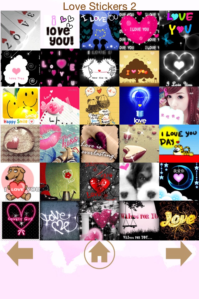 Love Stickers, Emoji Art screenshot 2