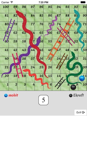 Snakes And Ladders Board Game(圖1)-速報App