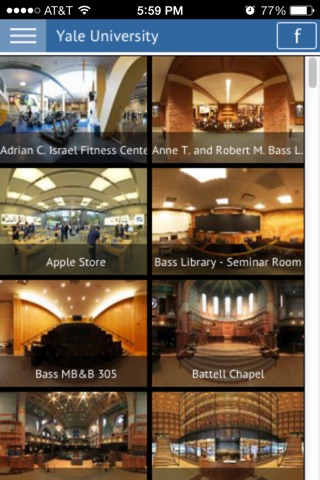 Yale Virtual Campus Tour screenshot 3