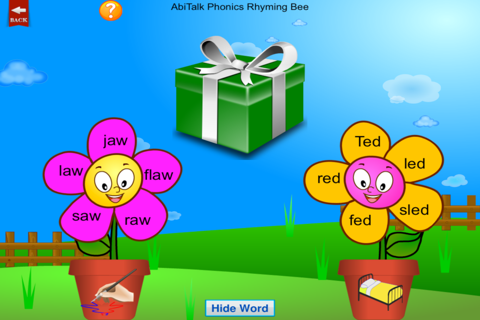 ABC Phonics Rhyming Bee - Preschool Kindergarten learning game screenshot 4