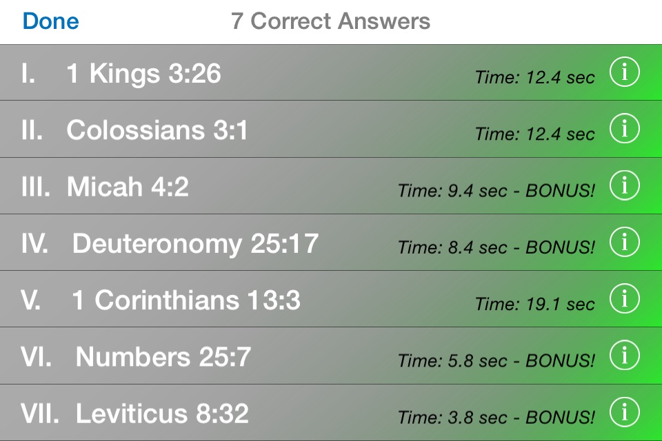 Bible Book Quiz - Christian Bible Game & Study Aid screenshot 3