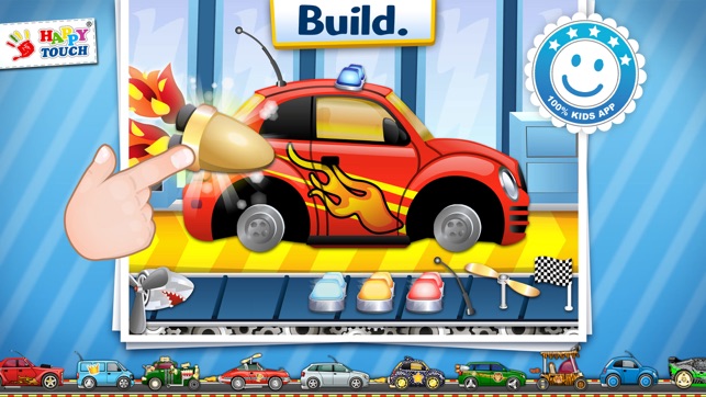 HAPPYTOUCH® Kids Car Factory(圖1)-速報App