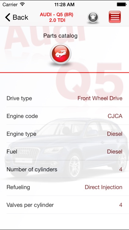 AutoParts Audi Q5 screenshot-3