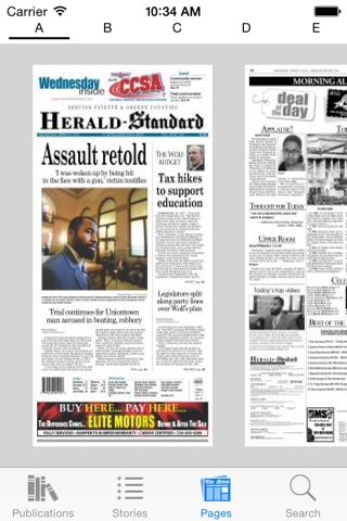 HeraldStandard.com e-Edition screenshot 4