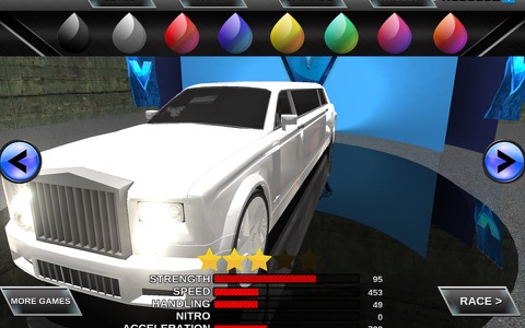 Limo Driving 3D Simulator screenshot 2