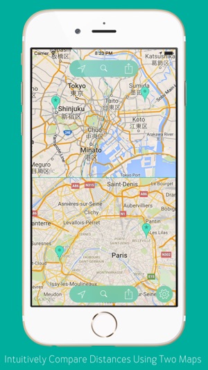 DoubleMap – Easily understand how far things are in unfamili(圖1)-速報App