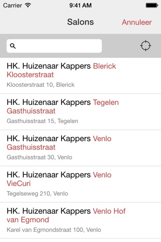 HK. Huizenaar Kappers screenshot 2