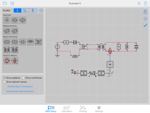 Electric Circuit Dynamics screenshot 2