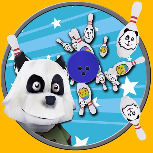 pandoux crazy bowling for kids - no ads icon