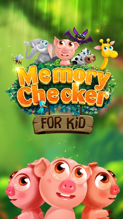 Memory Checker - Forest: A matching game to improve memory and IQ for kids and toddlers screenshot-0