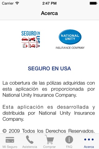 Seguro En USA screenshot 3