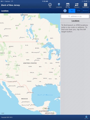Bank of New Jersey for iPad screenshot 4