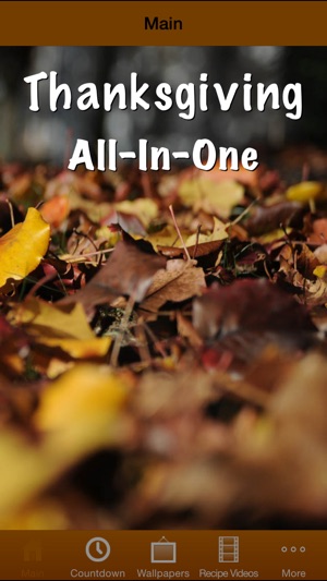 Thanksgiving All-In-One (Countdown, Wallpapers, Recipes)(圖1)-速報App