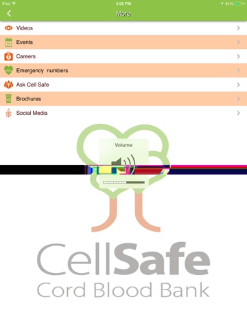 Скриншот из CellSafe Cord Blood Bank