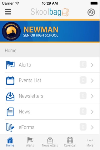 Newman Senior High School - Skoolbag screenshot 2